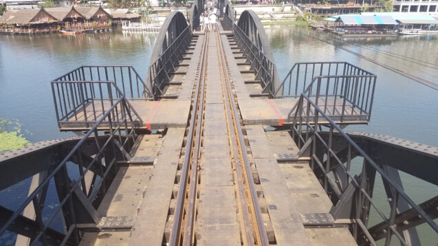 Bridge over river Kwai - The history of Kanchanaburi - Boots and Sunshine