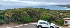 Road Trip Perth to Esperance Header Photo Car at Esperance
